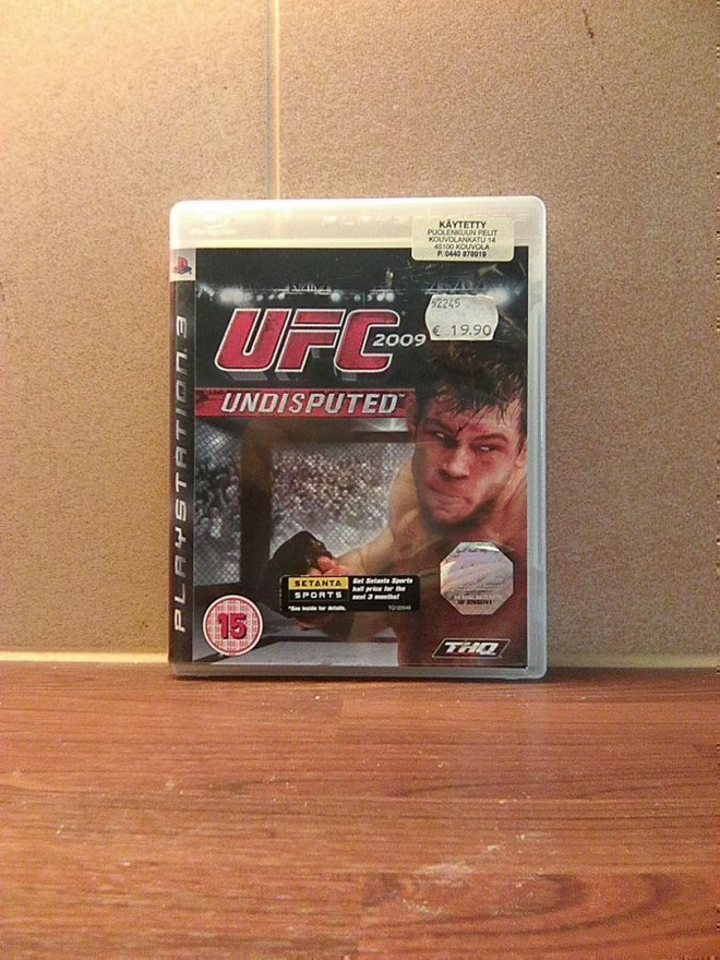 PS 3: UFC 2009 UNDISPUTED (B)