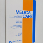 Duncan Neuhauser : Medical care : official journal of the... - pikkukuva 1