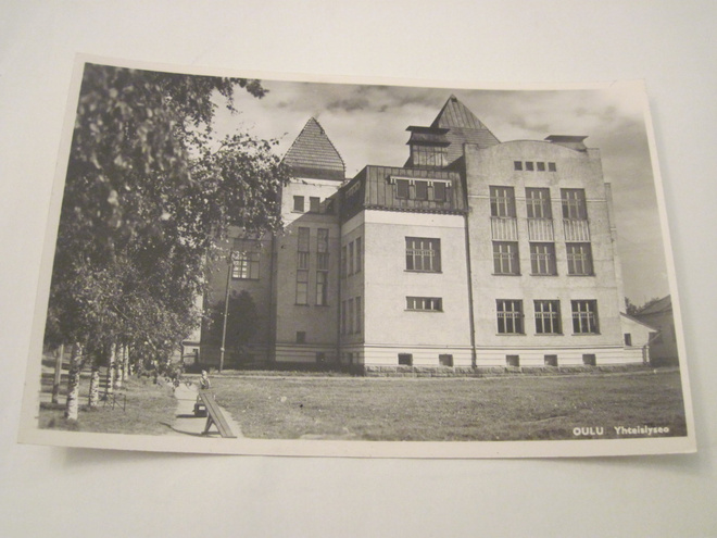 VANHA Postikortti Oulu 1950-l Alkup.Mallikappale