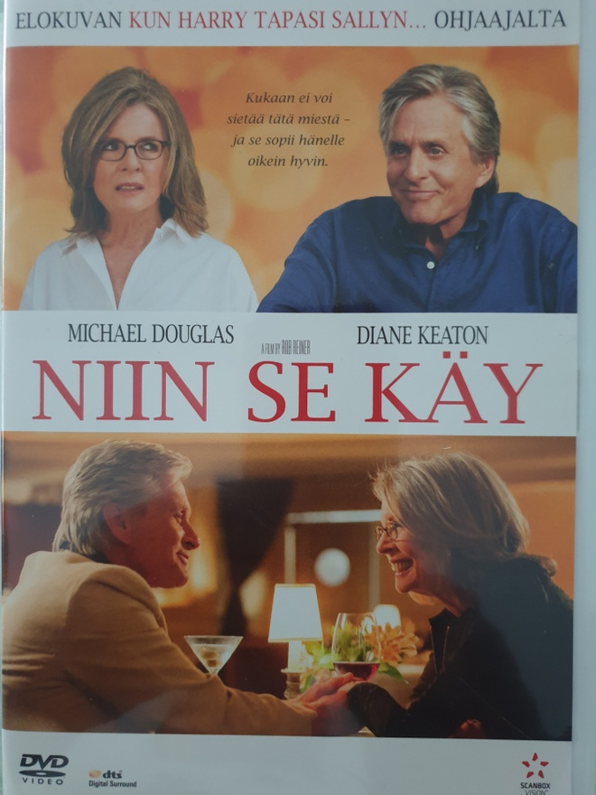 NIIN SE KÄY DVD (Michael Douglas ja Diane Keaton)