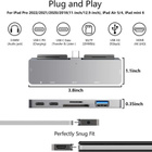 USB-C 7-in-1 monitoiminen Hub/telakka 4K HDMI, Audio ym. - pikkukuva 2
