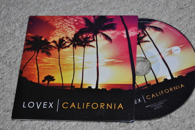 LOVEX - CALIFORNIA CDS SINGLE