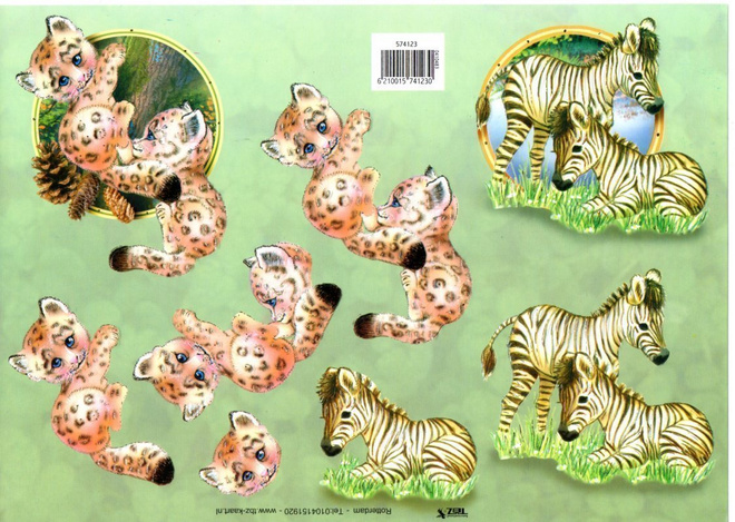 3D "°SEEPRAT & LEOPARDIT"° /TBZ (°ripaus kultaväriä°)