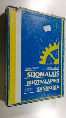 Jyrki K. Talvitie : Suomalais-ruotsalainen tekniikan ja k...