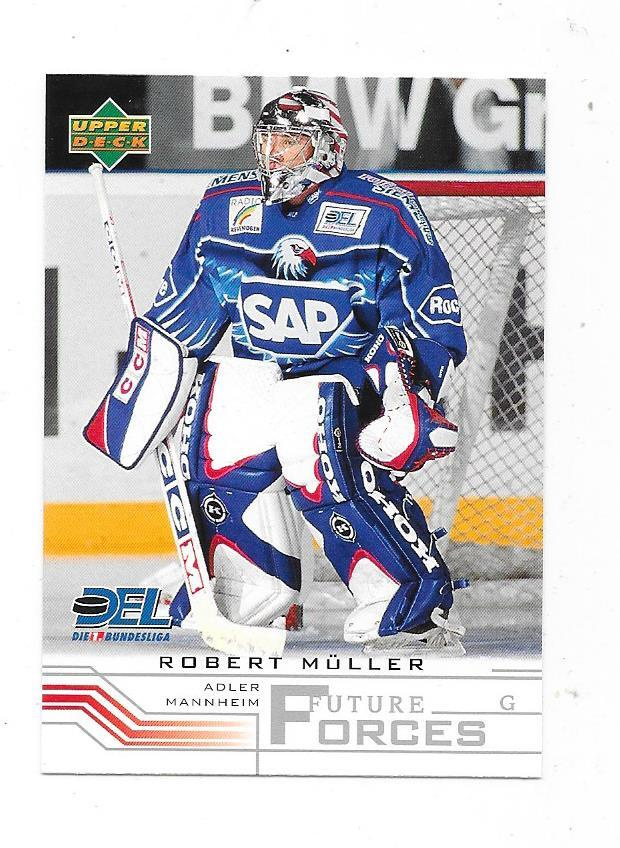 01-02 DEL Future Forces #260 Robert Müller , Mannheim MV