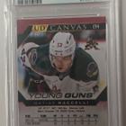 Matias Maccelli 2022-23 UD Series 1 UD Canvas PSA 10 - pikkukuva 2