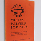 Ykseys, palvelu, todistus : New Delhissä Intiassa 18.11.-... - pikkukuva 1