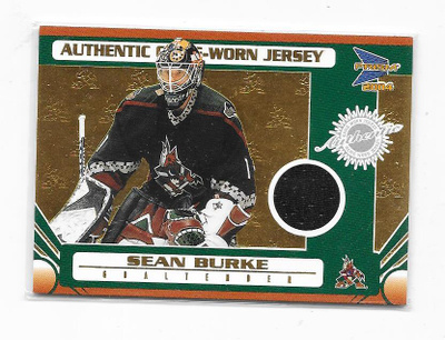 2004 Prism Authentic Jersey # Sean Burke Phoenix MV Paita