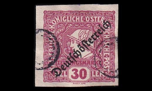 Itävalta 251 o Sanomalehtimerkki 30 H (1919)