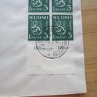 Malli 30:n 3 mk FDC-kuori vuodelta 1948 - pikkukuva 2