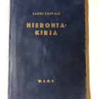 Lauri Taipale Hierontakirja vuodelta 1932!! - pikkukuva 1