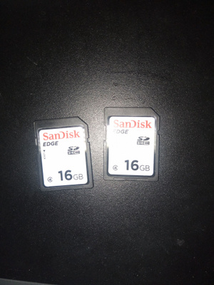 Sandisc 16GB SD-muistikortit 2kpl