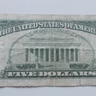 Abraham Lincoln 5 US Dollars 1985 - pikkukuva 2