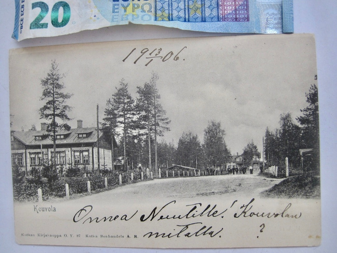 VANHA Postikortti Kouvola 1906
