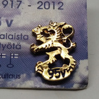 Itsenäinen Suomi 95 vuotta pinssi, 24 k kultaus - pikkukuva 2