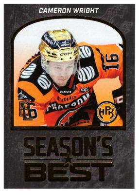CAMERON WRIGHT HPK Blueline 26-27 Season´s Best #2 Gold