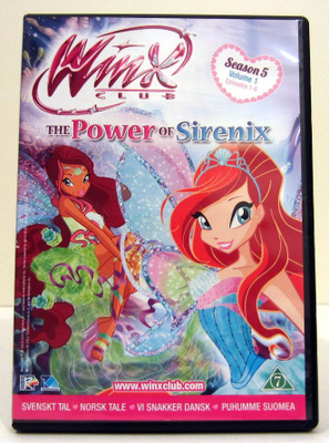 Winx Club Season 5 vol. 1 Jaksot 1-6 the Power of Sirenix
