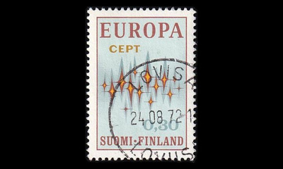 700 o Europa 0,50 mk Lovisa 24.08.72 (1972)