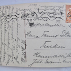VANHA Postikortti Helsinki 1927 Rautatie Asema Kiva Auto - pikkukuva 2