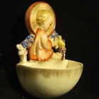 Vanha Hummel Goebelin seinäfiguuri 1930-40 luvuilta - pikkukuva 4
