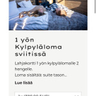 Järvisydän sviitti lahjakortti (380€) - pikkukuva 2