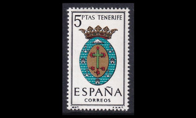 Espanja 1577 ** Vaakuna Tenerife (1965)