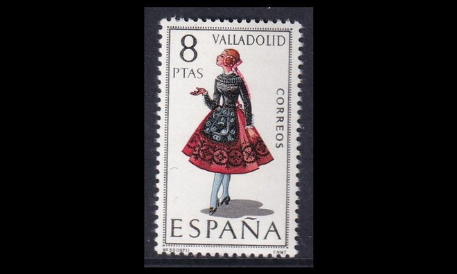 Espanja 1910 ** Kansanpukuja Valladolid (1971)