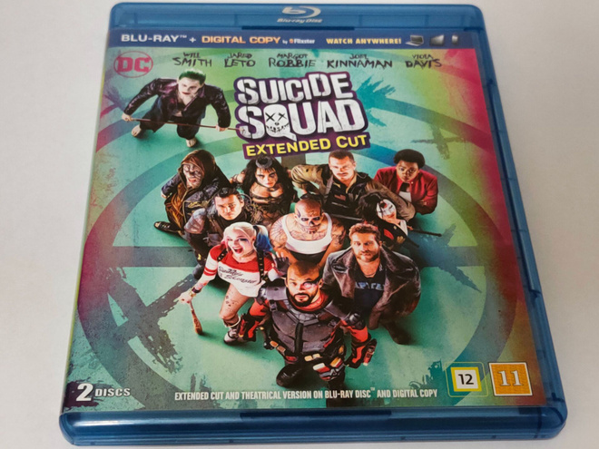Suicide Squad - Extended Cut (2016) - Bluray - Nordic