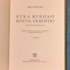 Mika Waltari "Kuka murhasi rouva Skrofin?" - pikkukuva 3