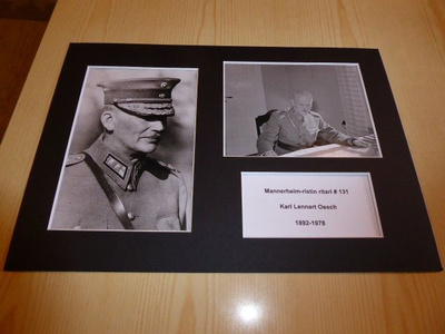Mannerheim-ristin ritari valokuvat A4 paspis