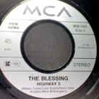 THE BLESSING::HIGHWAY 5 / BACK FROM MANAGUA::VINYYLI 7" 1991 - pikkukuva 3