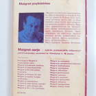 Georges Simenon : Maigret psykiatrina - pikkukuva 2