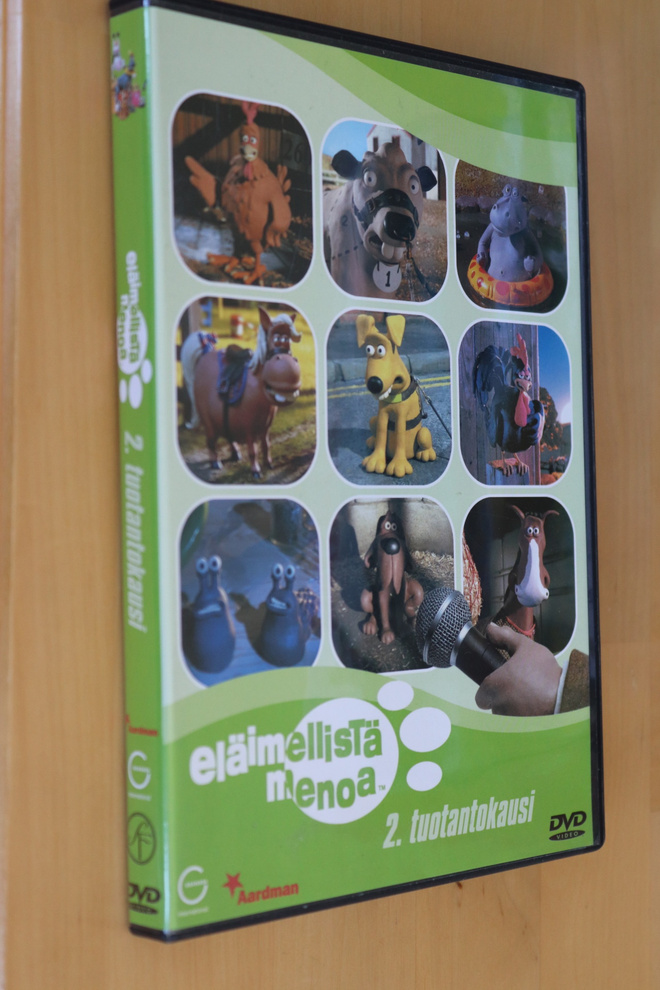 DVD Eläimellistä menoa 2 kausi ( 2005 Aardman )