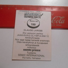 SEMIC Olympia-MM-72 #199 Claude Larose Montreal NHL - pikkukuva 2