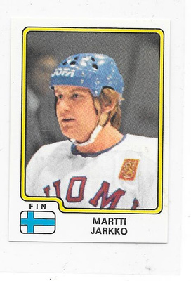 1979 Panini MM Tarra #171 Martti Jarkko , Suomi & Tappara