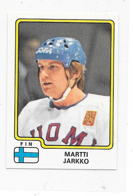 1979 Panini MM Tarra #171 Martti Jarkko , Suomi & Tappara