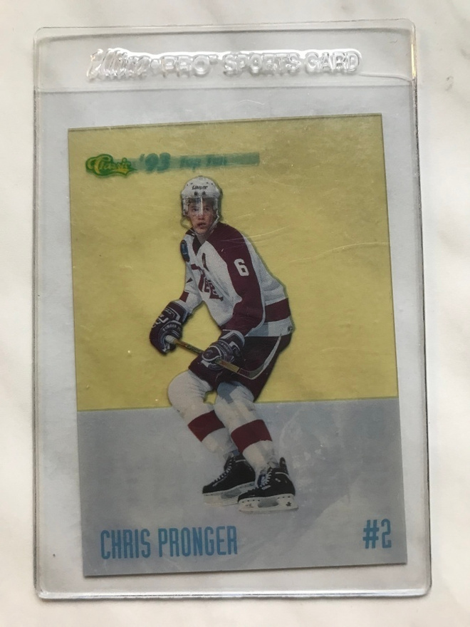 1993-94 Classic Top Ten Chris Pronger #DP2