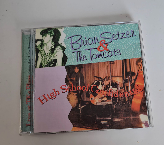 Brian setzer & Tomcats : High school confidential live cd
