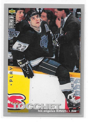95-96 CC Players Club #254 Rick Tocchett Los Angleles Kings