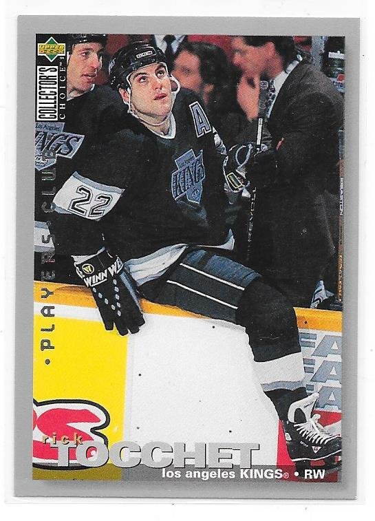 95-96 CC Players Club #254 Rick Tocchett Los Angleles Kings