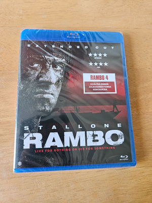 Rambo 4 (Blu-ray, uusi)