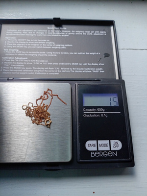 Kultaketju 585 1.5g