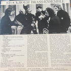 Stockholm Brass-Ensemble 1974 LP - pikkukuva 2