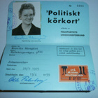 "Poliittinen ajokortti" - Folkpartiet, 1959 - pikkukuva 1