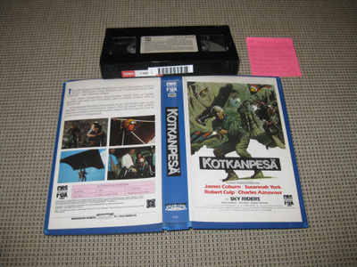 Kotkanpesä-VHS (FIx, Showtime, James Coburn, 1976)