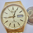 VANHA Kello Citizen Crystron Water Resist Alkup RannekeKOMEA - pikkukuva 2