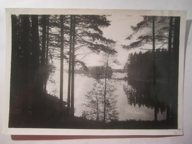 VANHA Valokuva Punkaharju 1930-l Kortin Alkup.Mallikappale