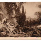 Vanha kortti, François Boucher, Maaseudun elämän viehätykset - pikkukuva 1