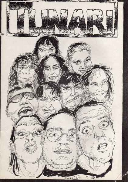 TUNARI #1 [1989] punk/hc/rock pienlehti