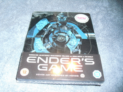 ENDER´S GAME (Harrison Ford) Steelbox, BD, UUSI